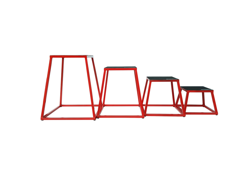 Plyoboxy set - ocelový rám